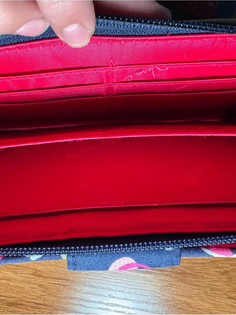 Vera Bradley Quilted Floral Wallet - Picture 6 of 6